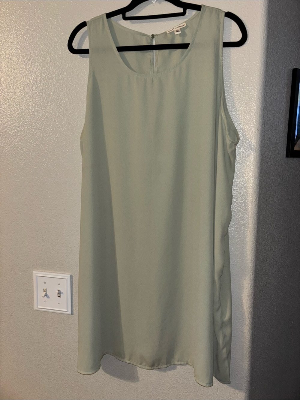 Zenana Outfitters Plus 3X Sleeveless Dress or Slip Sage Light Green